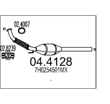 Katalyzátor MTS 04.4128