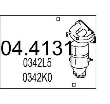 Katalyzátor MTS 04.4131