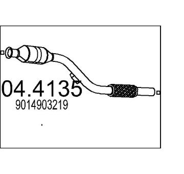 Katalyzátor MTS 04.4135