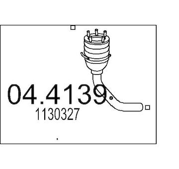 Katalyzátor MTS 04.4139