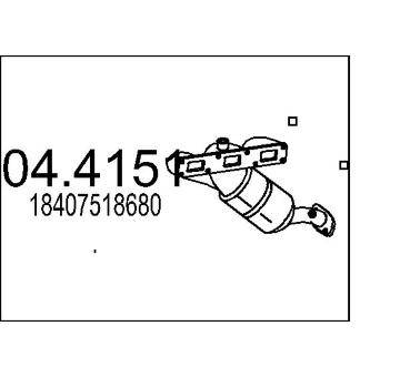 Katalyzátor MTS 04.4151
