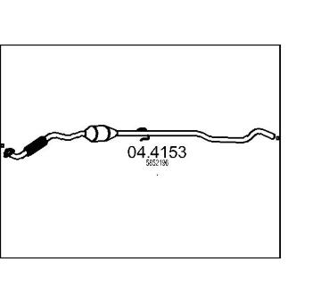 Katalyzátor MTS 04.4153