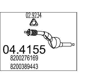 Katalyzátor MTS 04.4155