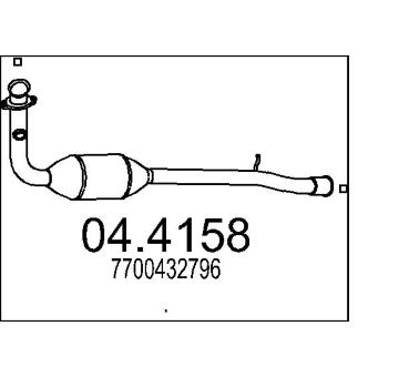Katalyzátor MTS 04.4158