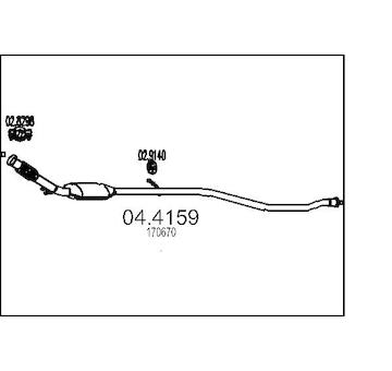 Katalyzátor MTS 04.4159