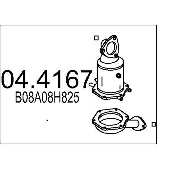 Katalyzátor MTS 04.4167