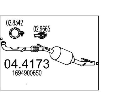 Katalyzátor MTS 04.4173
