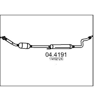 Katalyzátor MTS 04.4191
