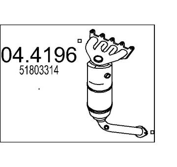 Katalyzátor MTS 04.4196