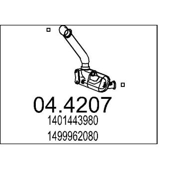 Katalyzátor MTS 04.4207