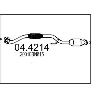 Katalyzátor MTS 04.4214