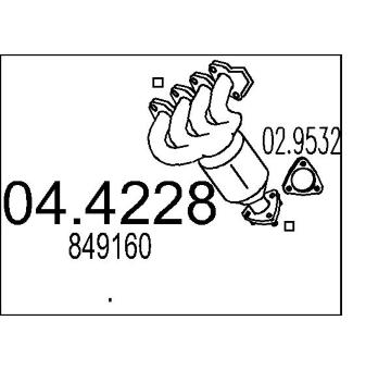 Katalyzátor MTS 04.4228