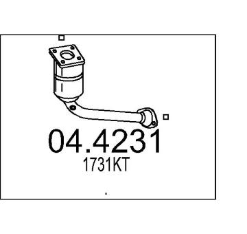 Katalyzátor MTS 04.4231
