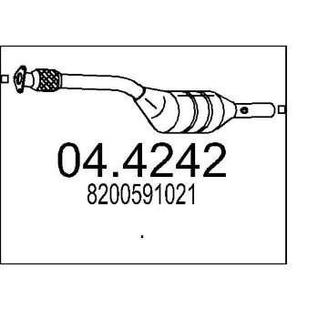 Katalyzátor MTS 04.4242