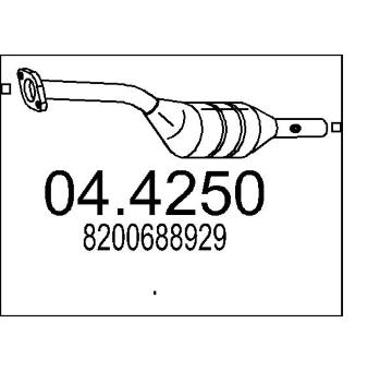 Katalyzátor MTS 04.4250