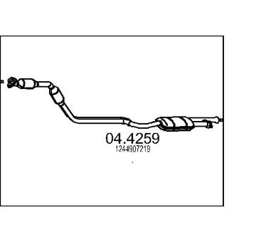 Katalyzátor MTS 04.4259