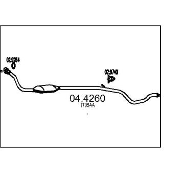 Katalyzátor MTS 04.4260