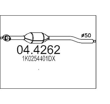 Katalyzátor MTS 04.4262