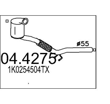 Katalyzátor MTS 04.4275