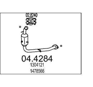Katalyzátor MTS 04.4284