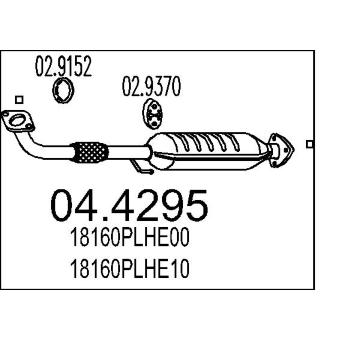 Katalyzátor MTS 04.4295