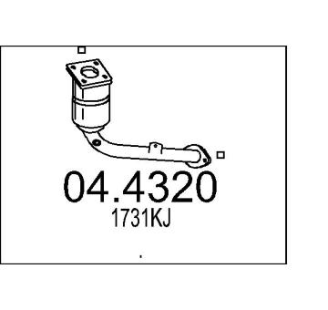 Katalyzátor MTS 04.4320