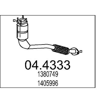 Katalyzátor MTS 04.4333