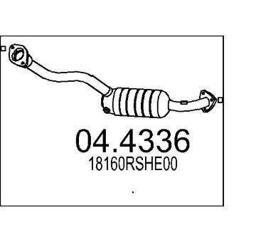 Katalyzátor MTS 04.4336