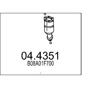 Katalyzátor MTS 04.4351