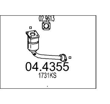Katalyzátor MTS 04.4355