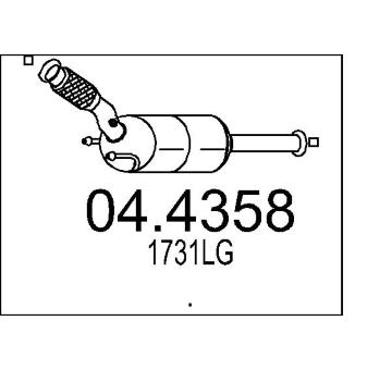 Katalyzátor MTS 04.4358