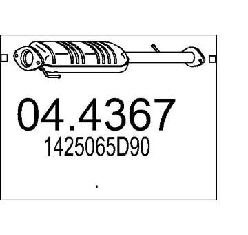 Katalyzátor MTS 04.4367