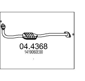 Katalyzátor MTS 04.4368