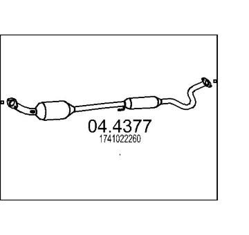 Katalyzátor MTS 04.4377