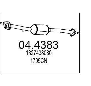 Katalyzátor MTS 04.4383