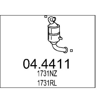 Katalyzátor MTS 04.4411