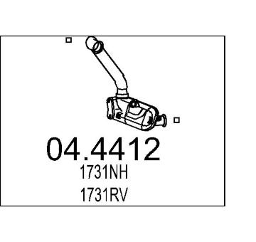 Katalyzátor MTS 04.4412