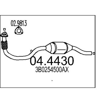 Katalyzátor MTS 04.4430