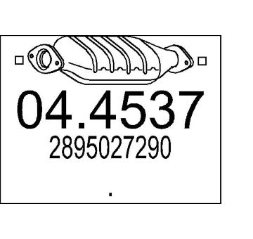 Katalyzátor MTS 04.4469