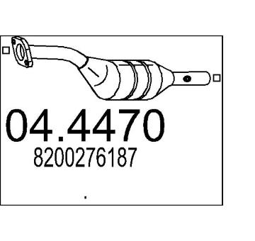 Katalyzátor MTS 04.4470