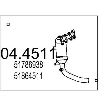 Katalyzátor MTS 04.4511