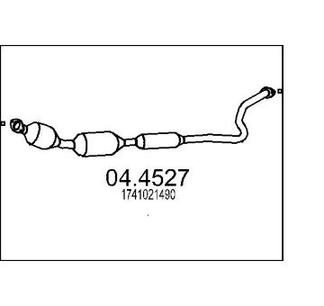Katalyzátor MTS 04.4527