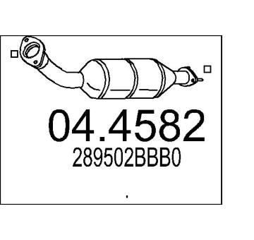 Katalyzátor MTS 04.4582