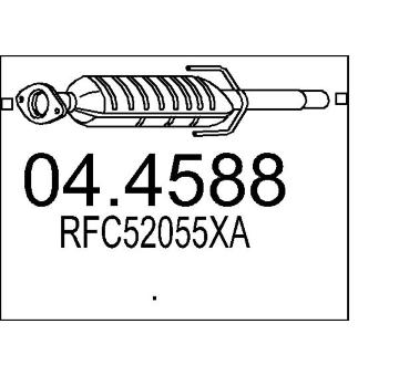 Katalyzátor MTS 04.4588