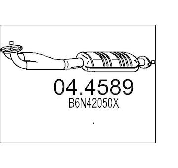 Katalyzátor MTS 04.4589
