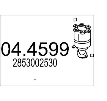 Katalyzátor MTS 04.4599