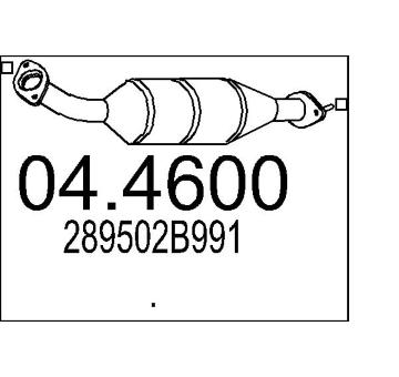 Katalyzátor MTS 04.4600