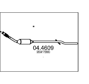 Katalyzátor MTS 04.4609