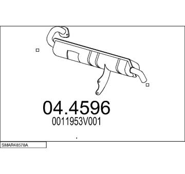 Výfukový systém MTS SMAR48578A018147