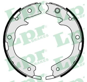 Sada brzdových čelistí, parkovací brzda LPR 01078